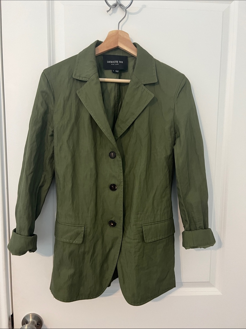 Lafayette 148 blazer.